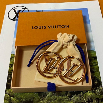 Original Louis Vuitton Louise Creolen GM NP 535,- 