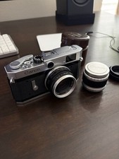 Canon P Rangefinder w/ Voigtlander Color-Skopar 35mm f/2.5 & Canon 50mm f/1.8