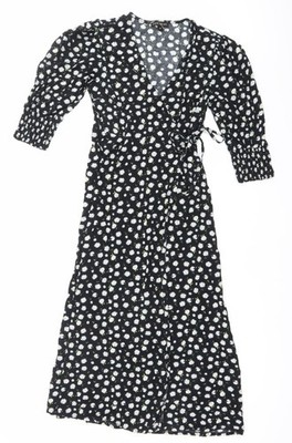 Wickelkleid Damen UK Größe XS Mystic Threads