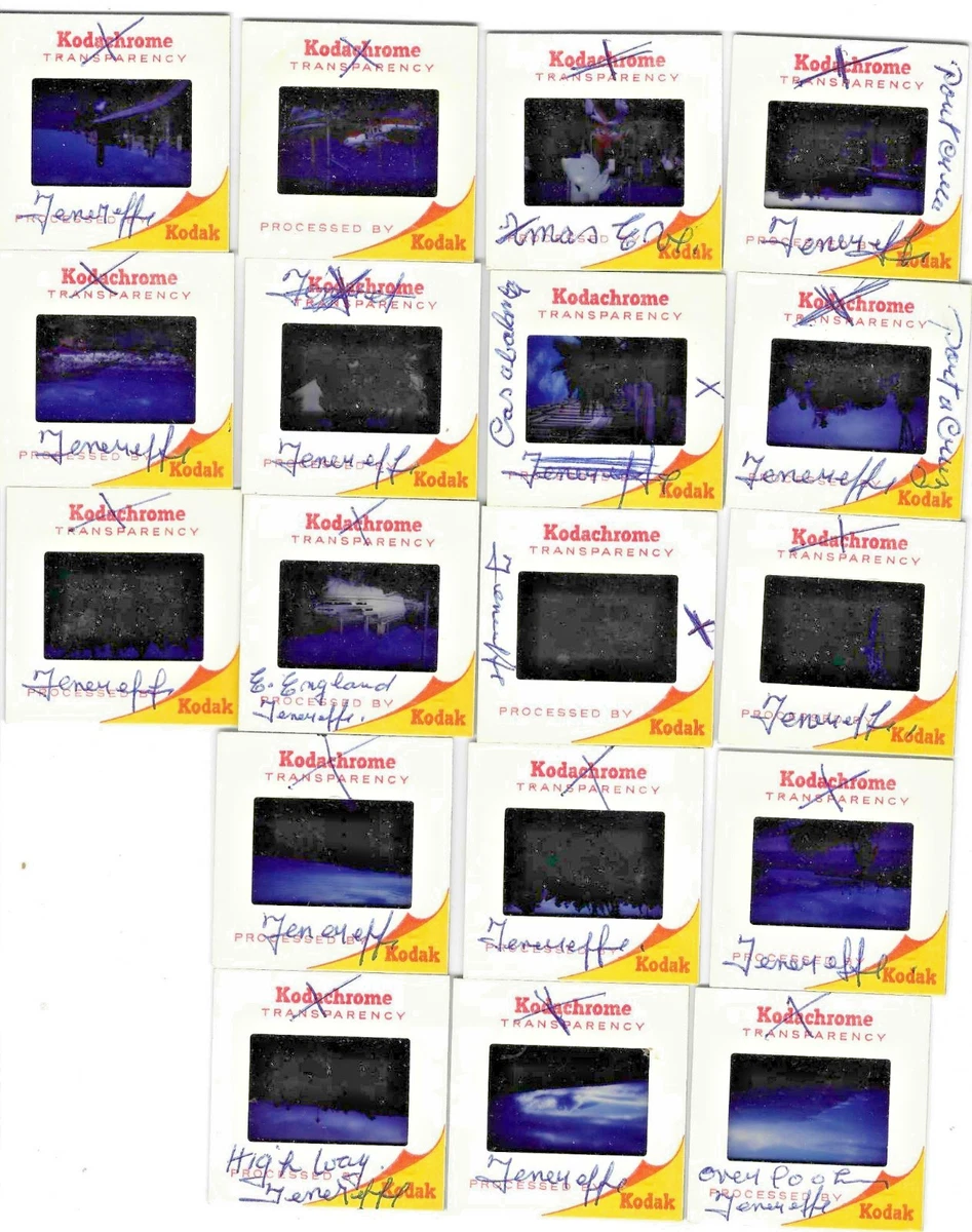 Lot De 5 Pellicules Kodachrome 25 135-36 (35mm, 25 ASA) - Scellées, Pour Diapos