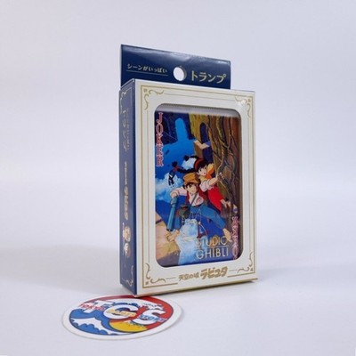 Laputa Castle In The Sky Trump Card Game (Jeu de Cartes) Ghibli Japan New