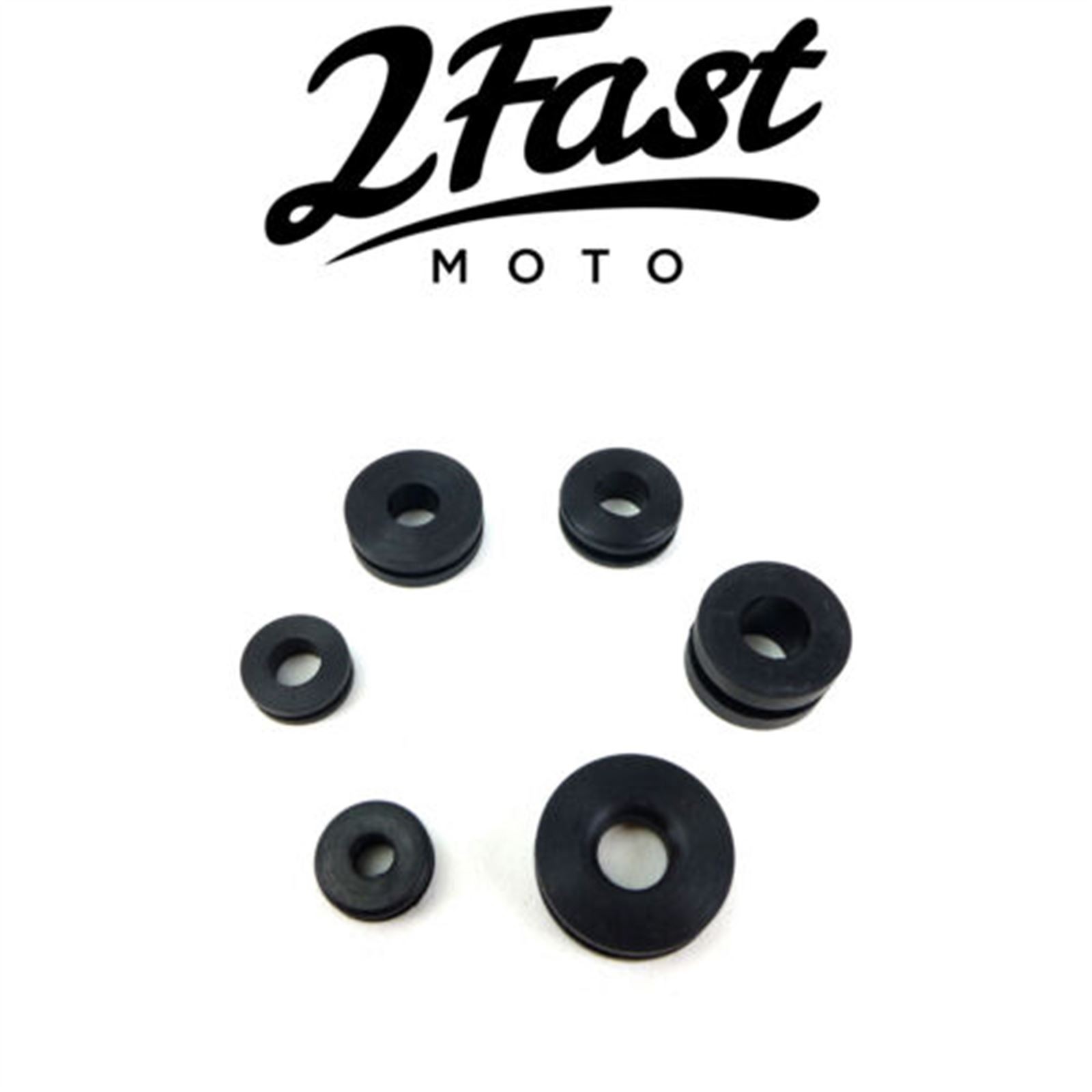 2FastMoto 30-Piece Rubber Reduce Vibration Grommet Variety Pack  2fm-73-3360a