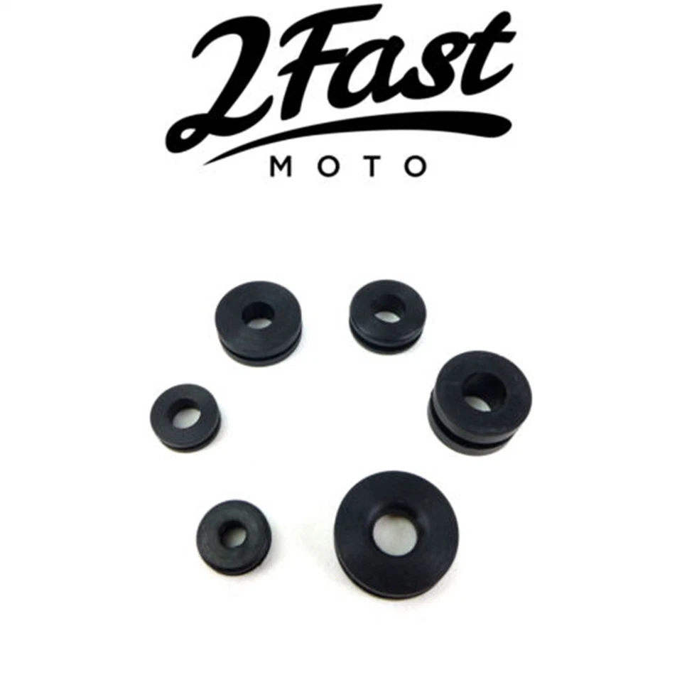2FastMoto 30-Piece Rubber Reduce Vibration Grommet Variety Pack 2fm-73-3360a - Image 2 of 4