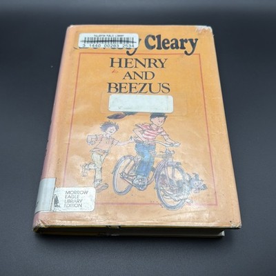 Henry And Beezus Beverly Cleary 1952 Vintage edition Hardcover Ex library Book