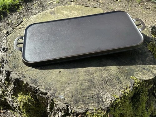 Vintage Wagner Ware Sidney O No.8 Cast Iron Long Griddle