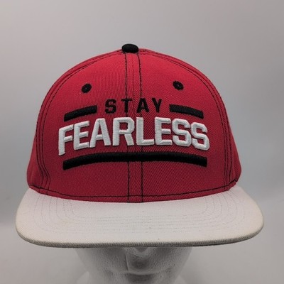 WWE Stay Fearless Red/White Snapback Hat Nikki Bella Authentic Adj. Cap 2017