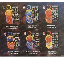McDonald's 2026 All American Game Crocs Key Chains Complete Set