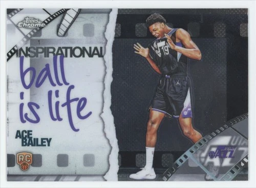 2025 Topps Chrome Ace Bailey Base (RAW)
