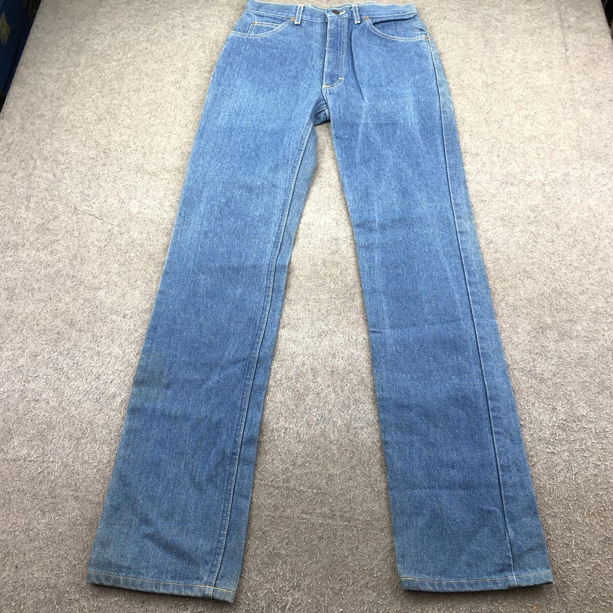 Vintage Lee Riders Jeans Mens 30x36 Blue Medium Wash Regular