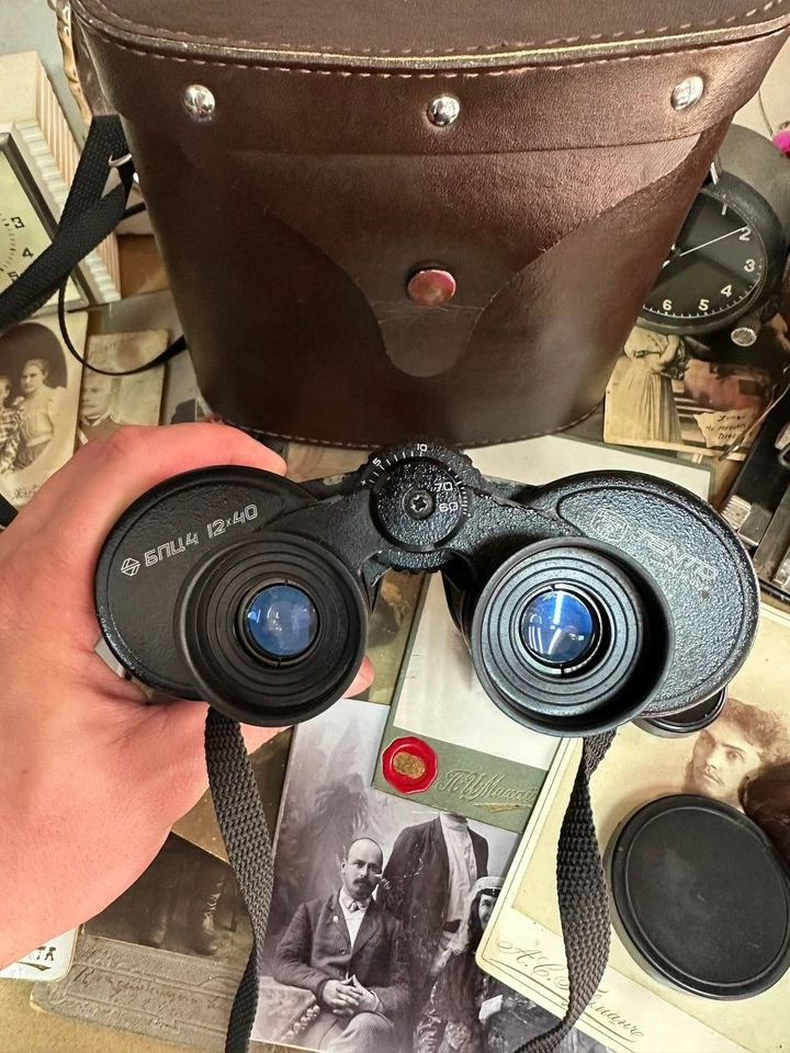 Vintage Tento BPC 12*40 Fernglas Made in the USSR, 70er Jahre - Bild 4 von 4