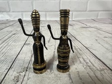 Figuras de latón Hans Carpet Israel de latón del rey David y Betsabé