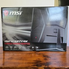 MSI Optix G27C4W 27" Widescreen 1080p Curved LCD Gaming Monitor