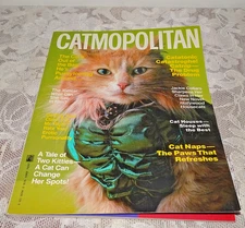 Vintage 1987 CATMOPOLITAN Cosmopolitan Parody Tribute to Cats - Ilene Hochberg