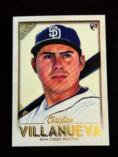 2018 Topps Gallery ROOKIE Christian Villanueva item 3