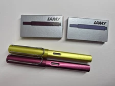 Set of 2 Lamy Al-Star Fountain Pens