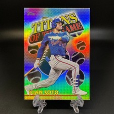 Juan Soto [Gold] #TOG-11 Prices | 2026 Topps Titans Of The Game
