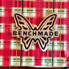 Benchmade Logo Metal Plaque Display 17"x14"