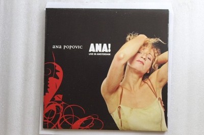 Ana Popovic Ana Live In Amsterdam CD Modern Electric Blues, Blues Rock