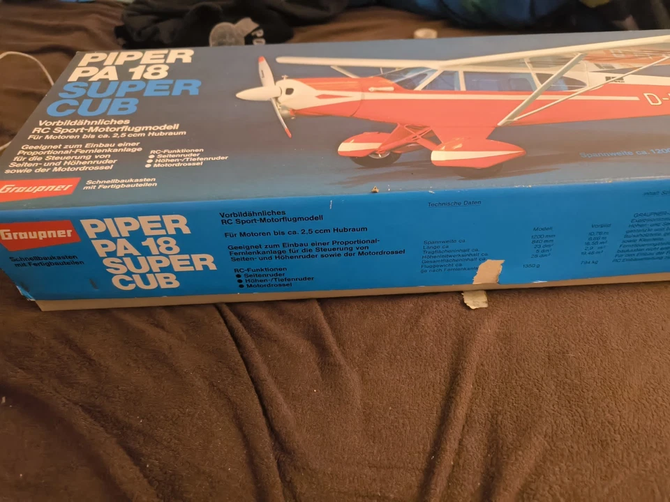 Graupner Piper PA-18 Super Cub Flugmodell 4641 - Bild 2 von 4