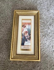 Renoir Print in gold frame, professionally framed