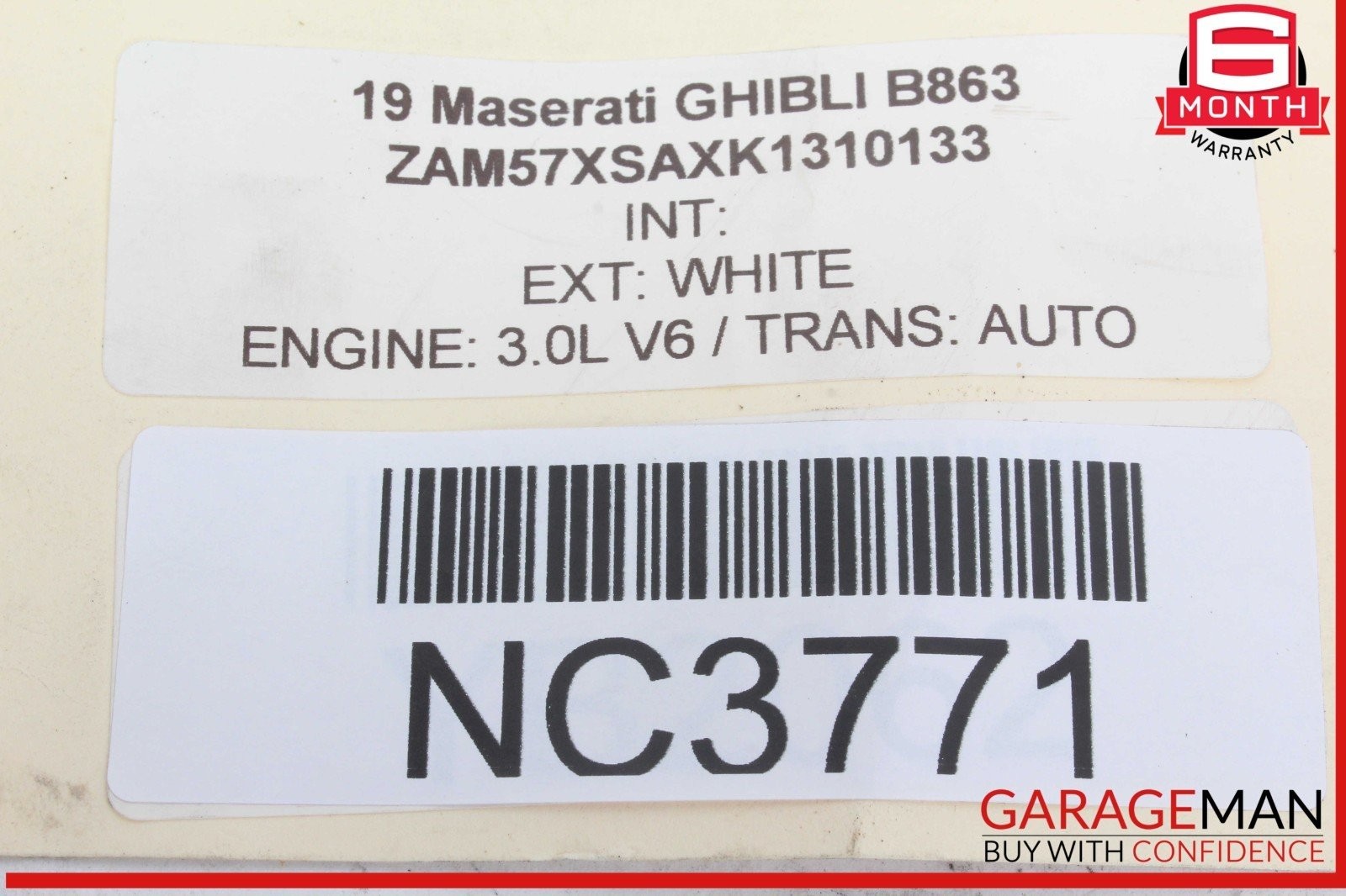 Maserati Ghibli 2014-2020 Rear Left Door lock actuators Set