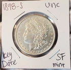 * 1898 S * INCREDIBLE KEY DATE SAN FRANCISCO MINT MORGAN SILVER DOLLAR #A9