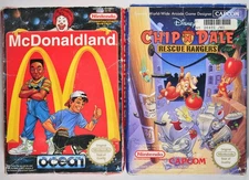 McDonaldland + Chip 'n Dale Rescue Rangers (NES, PAL) - Disney Capcom Bundle