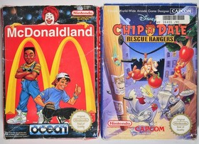 McDonaldland + Chip 'n Dale Rescue Rangers (NES, PAL) - Disney Capcom Bundle