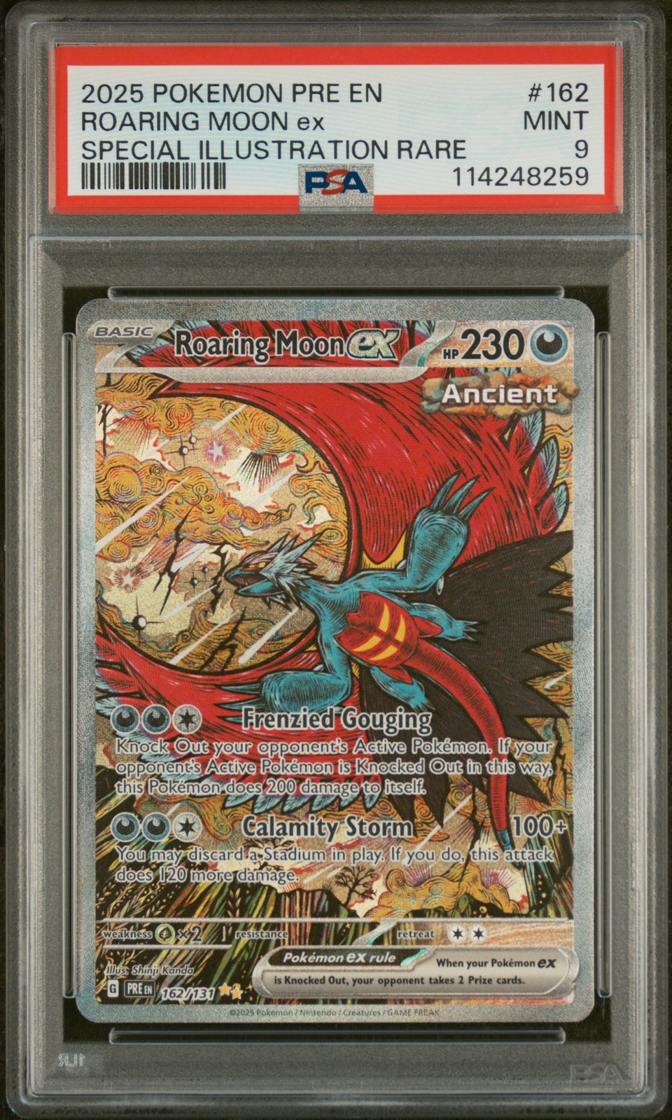 Roaring Moon ex #162