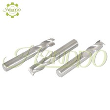 3 PCS 3/8" 3 FLUTE CARBIDE END MILL - REGULAR LENGTH