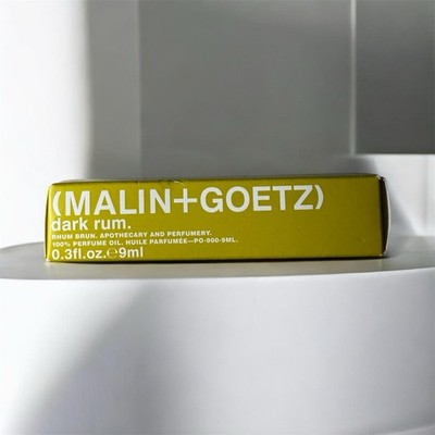 Malin + Goetz Dark Rum Perfume Oil Rollerball  0.3 oz / 9 mL NEW IN BOX