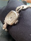 Vintage 14K Longines Diamond Ladies Watch White Gold Runs Swiss  As Is Womens — photo 4