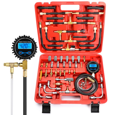 #ad Digital Fuel Injection Pressure Tester Kit 0–300 PSI Gauge for Petrol Engines $65.99