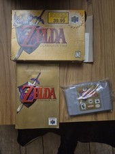 Zelda Ocarina of Time (Nintendo 64, 1998) NEAR MINT Authentic ORIGINAL OWNER 