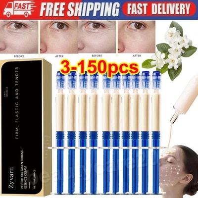ZYVARN 3-150pcs Polypeptide Collagen Elastic Essence Cream Anti-Wrinkle Micro-Molecular