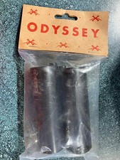 Axle Pegs Odyssey MPEG 14mm Black With 3/8' Adapter Sold in Pairs