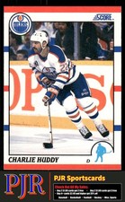 Charlie Huddy 1990-91 Score American #199 Edmonton Oilers