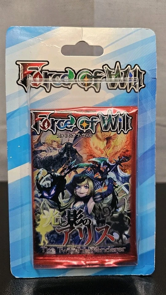 8 X Force of Will The Twilight Wanderer Alice Cluster 2nd Set Booster Packs - Image 2 of 3
