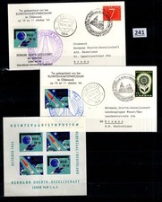 # NETHERLANDS 1964 - 2 POSTCARD+MNH - SPACE