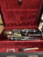 Vintage Yamaha YCL 34 Wooden Clarinet With Original Hard Case