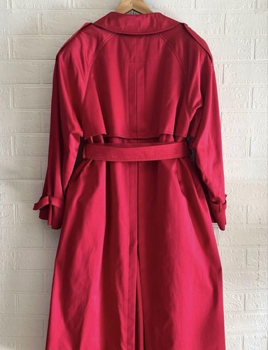 Gabardina vintage Burberrys con forro rojo para mujer talla M Nova Check con ... - Imagen 3 de 12