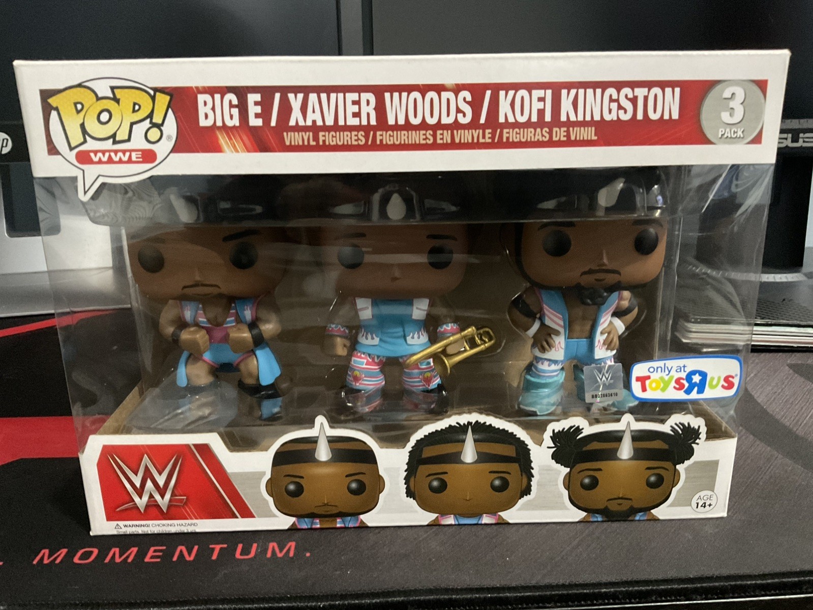 Funko POP! WWE: The New Day 3 Pack (Toys R Us Exclusive) Kof