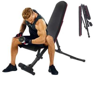 Garveelife Weight Bench Adjustable Multi-Purpose Workout Bench 800 Lbs Load