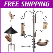 Bird Feeding Station Kit with Squirrel Guard