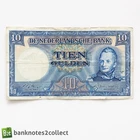 NETHERLANDS: 1 x 10 Dutch Guilder Banknote.