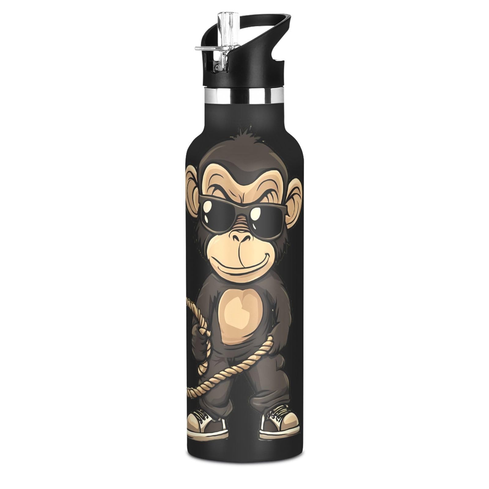 With Straw Lid,vacuum Stainless Steel Mug ...