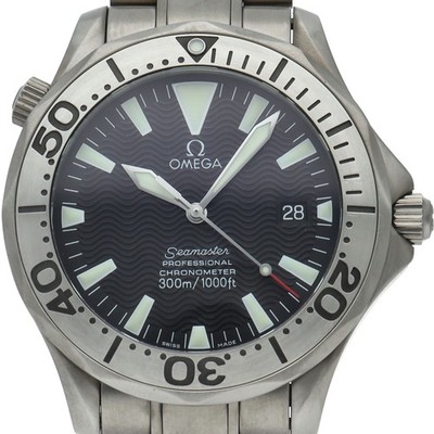 OMEGA Seamaster 300M Automatic 41mm 2231.50 titanium mensWatch black USED