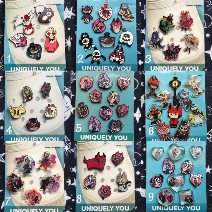 Handmade 5 10 pack Hazbin Hotel Charlie Vaggie Angeldust shoe