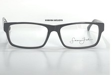 Sean John Eyeglasses Frame SJ2062-001 Women's Black Full Rim Rectangle 57-16-150