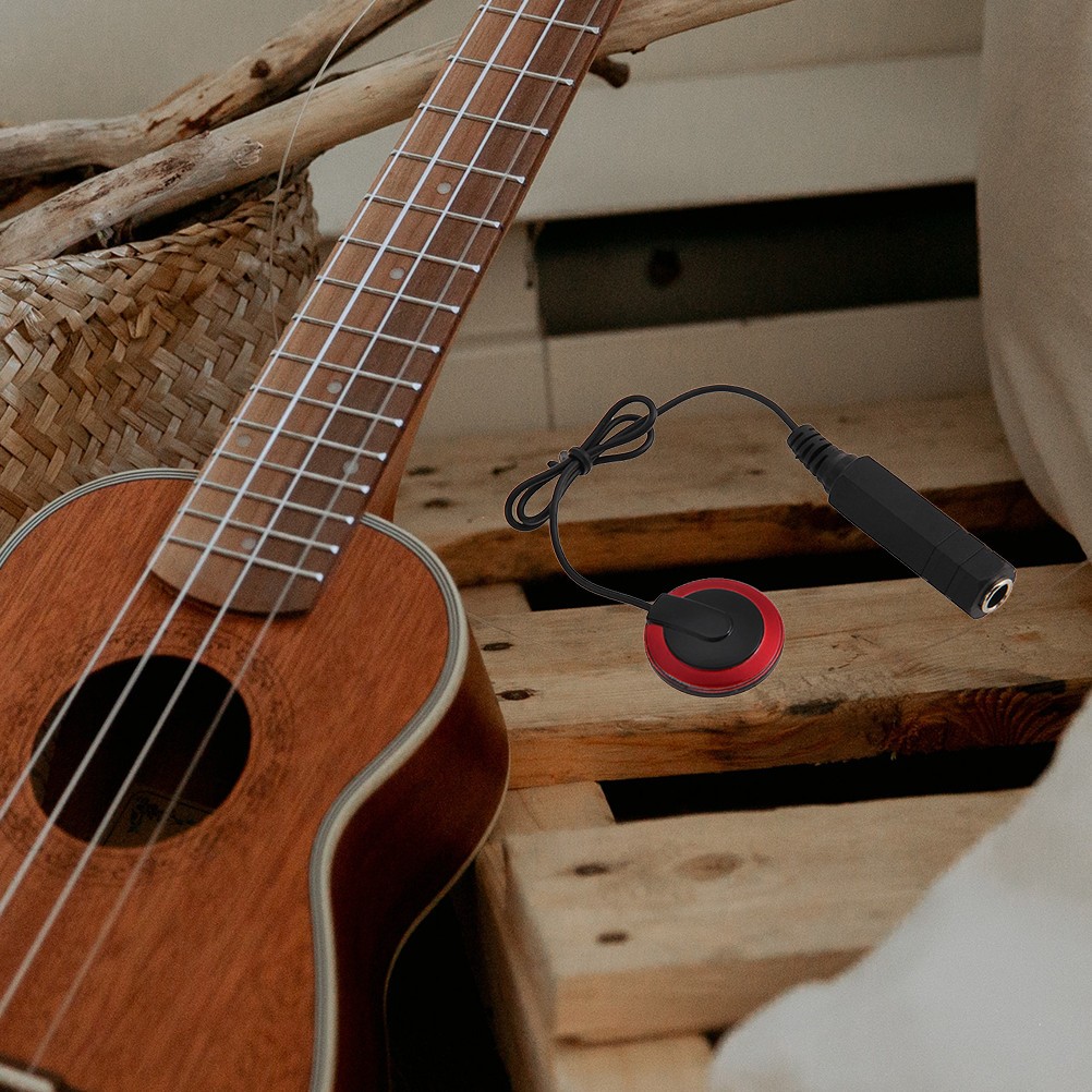 1 SET PICKUP PORTABLE GUITAR FOLK GUITAR PICKUP PICKUP PICKUP MULTI-FONCTION